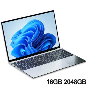 15.6" Ultra Slim Laptop 16GB RAM 2TB SSD Intel N3700 Notebook Gamer