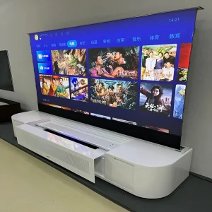 84inch~ 133inch Intelligent Laser TV Cabinet for Ultra Short Throw Projector
