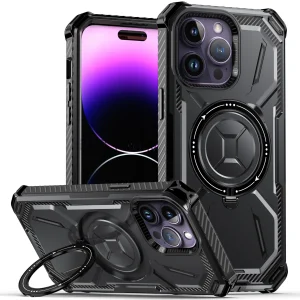 Apple iPhone Pro Max Case Metal Kickstand